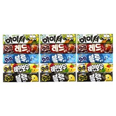 ORION 好麗友 WOW 啵啵可樂 21g + 酷涼蘇打 21g + Aishi 青蘋果 21g + 黑檸檬 21g + 彩虹 21g 套組, 3套