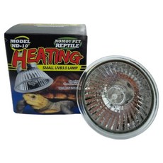 노모이펫 파충류 수생거북이 히팅스팟 할로겐램프 S UVB 3.0 25W ND-10, ND-10 할로겐램프 25W, 1개