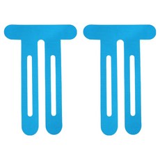 코모스코 스포츠 무릎보호 근육 패치 블루, 2개, 2개입