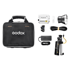 Godox 神牛 公司貨 Kit1 雙色溫 60W LED燈 附NP-F電池把手套組, 1個, ML60II Bi
