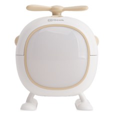 Geek 直升機迷你超音波便攜式USB加濕器, SGH-4112W, 白色