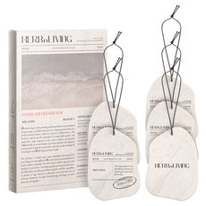 香草與生活 車用香氛紙, 1個, 水漾之吻