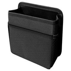 Birebo 車用垃圾桶 車門置物袋型垃圾桶 20 x 14 cm, 黑色, 1個