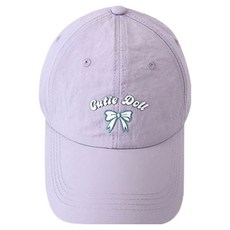 Hans帽子 蝴蝶結螢光泳池水上樂園輕量棒球帽, 1個, 紫羅蘭色