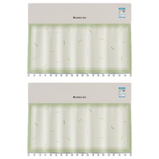 女神 防風罩 防直吹冷氣擋風板 窗簾 類型6 寬 90cm x 高 40cm + 魔鬼氈套組, 單一商品, 2套
