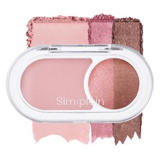 Sim plain 粼光星綴眼影, 1個, 01 木槿月光