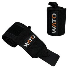 WATO 現代健身護腕, 2個, 05 黑色