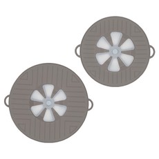 Doven矽膠防溢泡鍋蓋 2件組, 1套