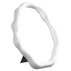 RARA's HOUSE Bello 不規則桌上鏡, 白色