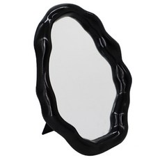 RARA's HOUSE Bello 不規則桌上鏡, 黑色