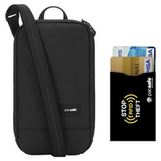 팩세이프 RFID세이프 테크 크로스백 + RFID차단 카드슬리브 세트