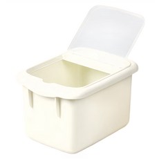 HIKARI 日光生活 儲米箱 M160, 米白色, 1個