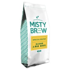 MISTY BREW 特調綜合咖啡豆, 500g, 原豆(未研磨), 1個
