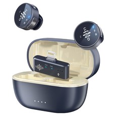 LUUCCO 一對二無線領夾麥克風 Lightning 版, 黑色, Airwave Mini K2 (L)