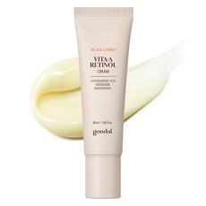 goodal 黑蘿蔔維他命A視黃醇彈力霜, 50ml, 1個