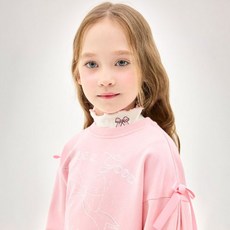 젤리스푼 여아용 러블리 레이어드 목폴라