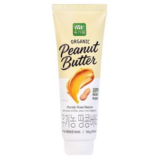 유가원 짜먹는 유기농 땅콩버터 튜브, 120g, 1개
