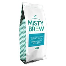 MISTY BREW 瓜地馬拉 安提瓜 雪倫諾 綜合咖啡豆, 500g, 原豆(未研磨), 1個