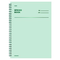 모트모트 스프링북 코넬시스템, 그리너리, 1개