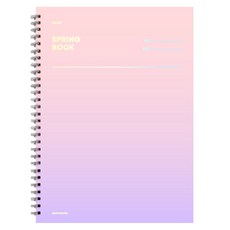 모트모트 스프링북 스퀘어드 노트, 드림캐처, 1개
