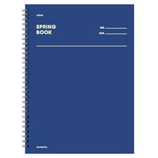 모트모트 스프링북 스퀘어드 노트, 미라클오션, 1개