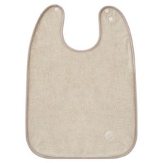 essian Modes 嬰幼兒毛巾布洗臉圍兜 沐浴洗臉圍兜, 1個, 1件, 燕麥米色