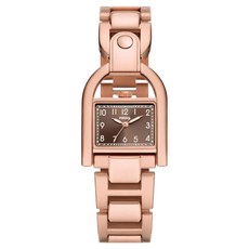 FOSSIL Harwell 風尚名伶經典不鏽鋼錶帶馬鞍女錶 ES5328 28mm