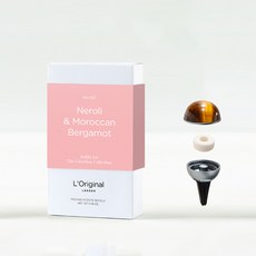 L'Original London 能量晶石車用香氛補充裝, 摩洛哥佛手柑與橙花, 2個