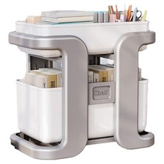 小麥購物 多功能小推車置物架 L1278 小, 2層, 灰色