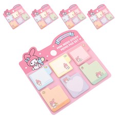 三麗鷗角色 迷你索引便利貼 5入組 美樂蒂, 1套