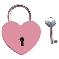 心心愛情鎖 粉紅色, 1個