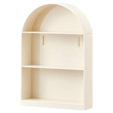 FAmILyLIFE 生活 無痕壁掛2用拱形公仔展示盒 A-458 3層, 1個