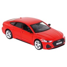 kidmate 孩子王 1:35合金車 68 Audi RS7 Sportback 68476-1, 1個, 紅色