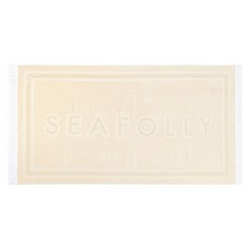 Seafolly SUMMER Solstice 純棉毛巾 71896-TL, 沙色, 1個