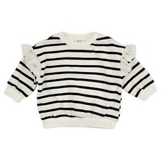 BEBENINE 女童Bonny荷葉邊大學T