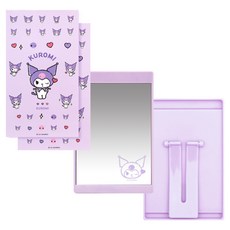 뷰티홈 산리오 캐릭터즈 쿠로미 사각 스탠드 거울, 퍼플