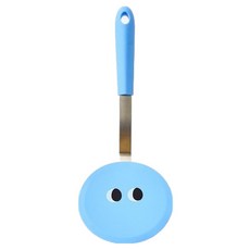 Modern House 豆豆早午餐矽膠鍋鏟, 1個, 藍色