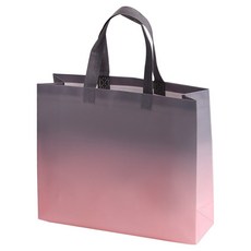 Inp 多功能塗層不織布手提肩背包, 粉色漸層, 10個