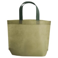 아이엔피 부직포 핸들 토드 숄더백, 올리브그린, 20개