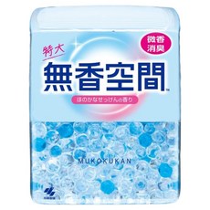 KOBAYASHI 小林製藥 無香空間 居家室內芳香除臭劑 清爽皂香, 1個, 630g