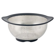 Modern House 沖孔不鏽鋼濾盆, 1個, 黑色