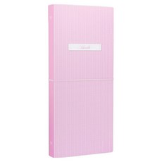 워너디스 어도러블 양면 키스컷 바인더 스티커 보관 파일 S, 패턴 핑크, 1개, 20매