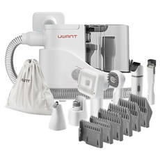 Uwant 智慧寵物吸塵多功能美容儀套組 P100, 1套, 白色