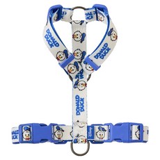 BENNYS 迪士尼狗狗唐老鴨H型胸背帶, 1個, 白色