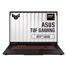 에이수스 2025 TUF 게이밍 A18 라이젠7 라이젠 200 시리즈 지포스 RTX 5050, 예거 그레이, 512GB, 32GB, Free DOS, FA808UH-S8030