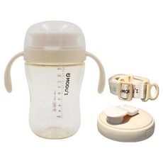 MODU'I BLUEMAMA 幼兒用多合一主食杯, 1個, 300ml, 象牙白