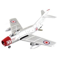 HOBBY MASTER 複製品 1/72 MIG-15bis 紅色 03 1950 戰鬥機 HM421693, 1個, 紅色 + 銀色