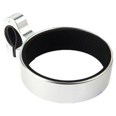 뉴토피아 심플 자전거 유모차 텀블러 커피컵 거치 컵홀더 86.55 x 76 x 41 mm, 실버, 1개