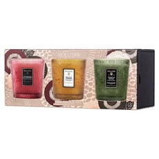 VOLUSPA 天然蠟燭禮盒 3入組, 1套, 多種香味, 156g