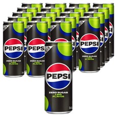 PEPSI 百事可樂 營業用零糖可樂 萊姆香, 245ml, 20個